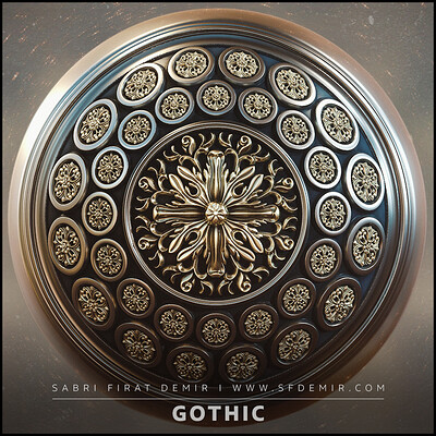 PBR Gothic Pattern