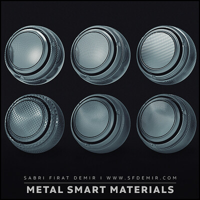 10 Metal Smart Material Pack