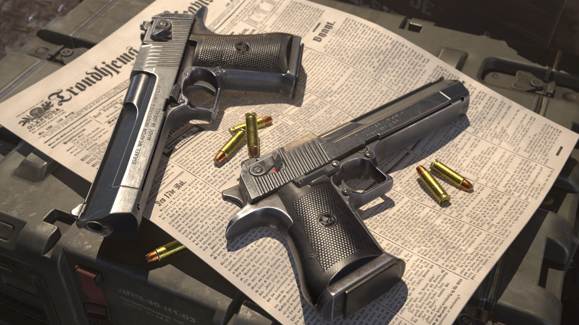 ArtStation - Desert Eagle Pistol