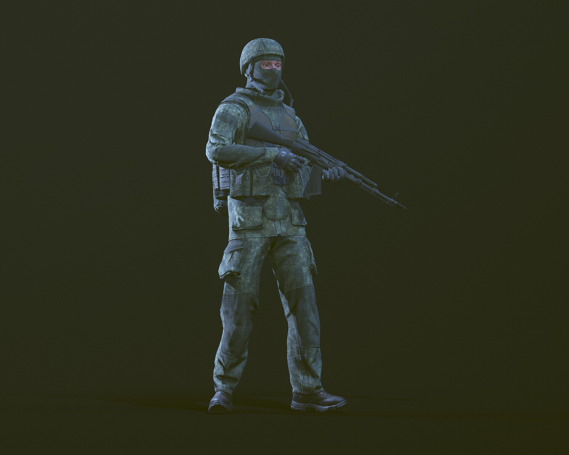 ArtStation - RU soldier