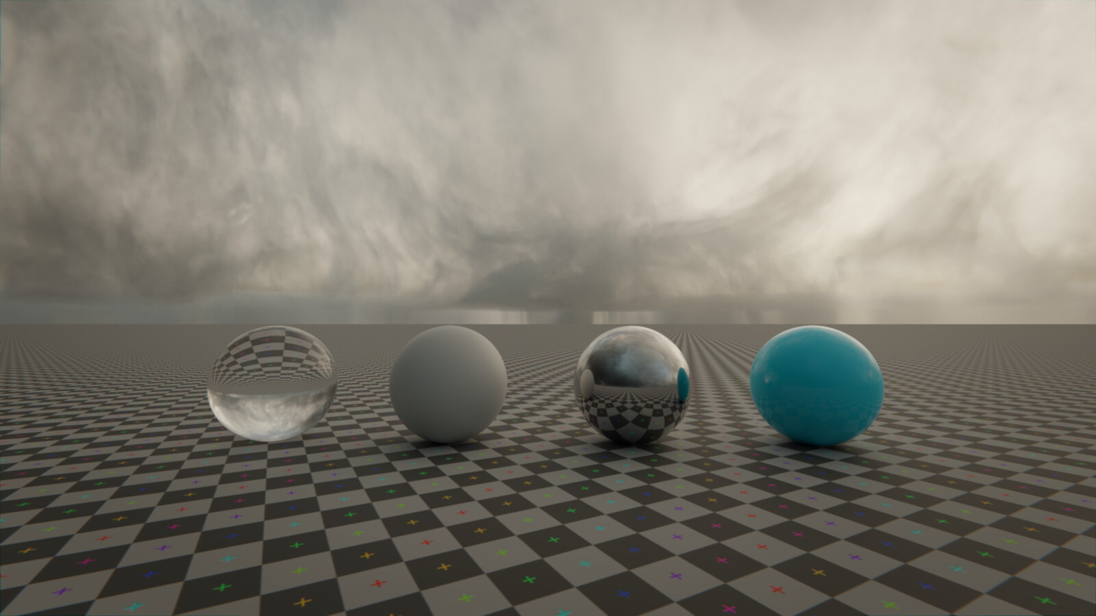 Stormy Volumetric Sky HDRI