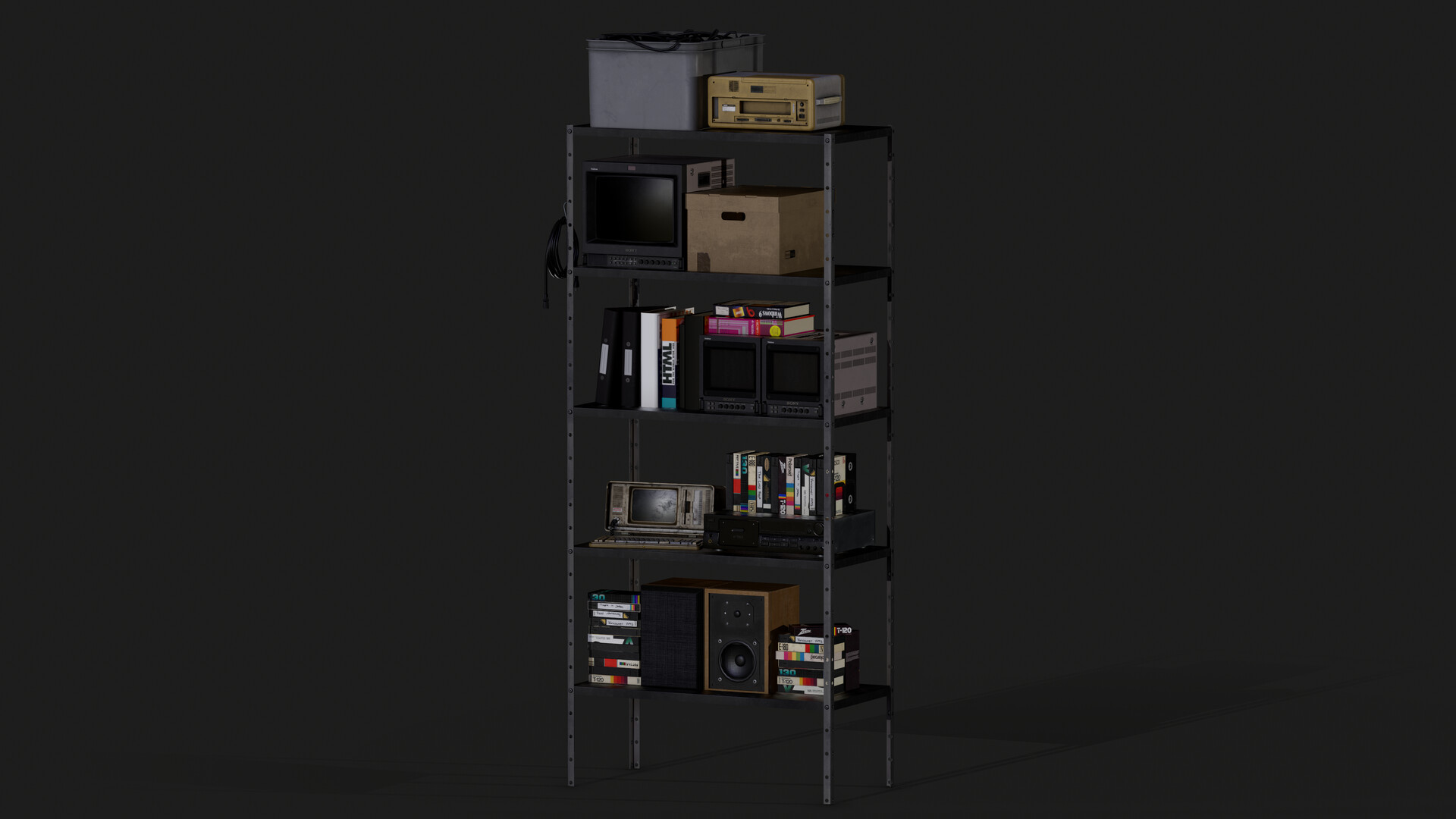 ArtStation Retro Shelf