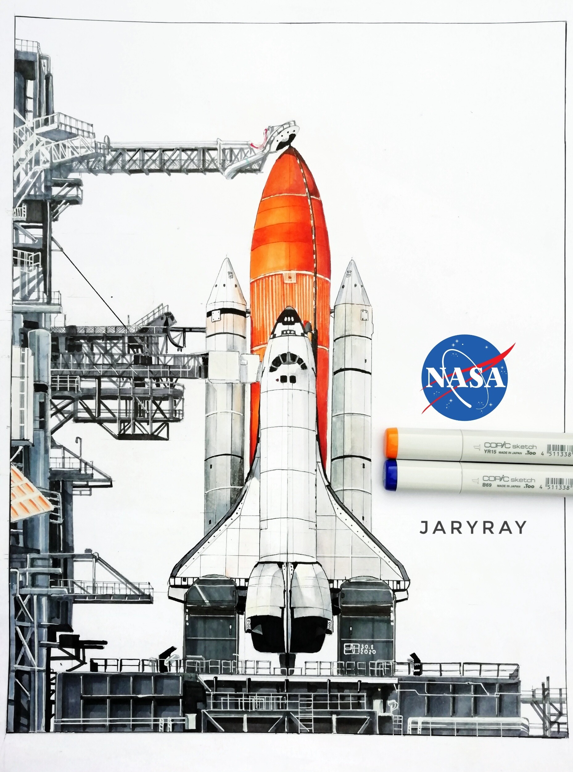 How To Draw A Space Shuttle, Draw A Shuttle, Step by Step, Drawing Guide,  by Dawn - DragoArt