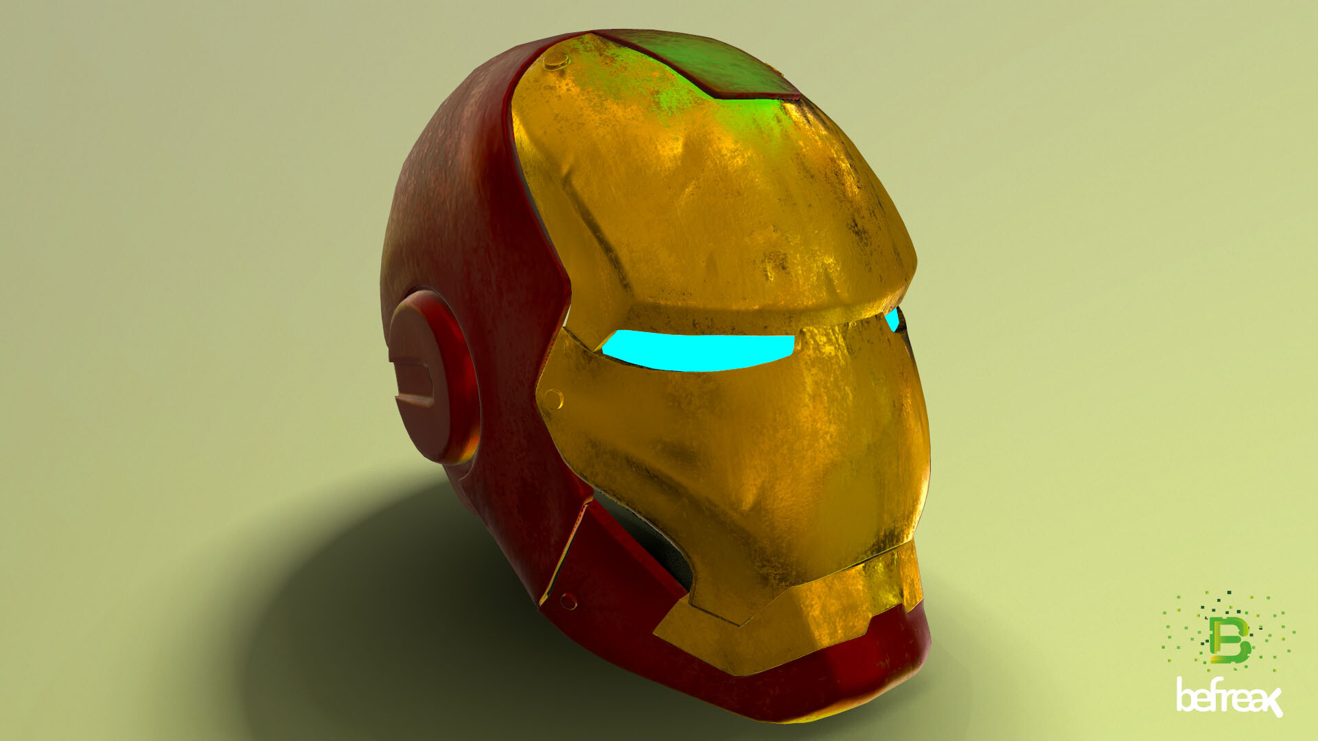 ArtStation - Casco Iron man