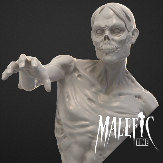 Malefic Times - Game Board - Zombie Enemies