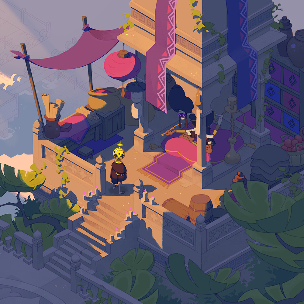 ArtStation Incense shrine