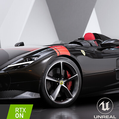 Ferrari Monza SP2 - Unreal Engine 4.25 Raytracing