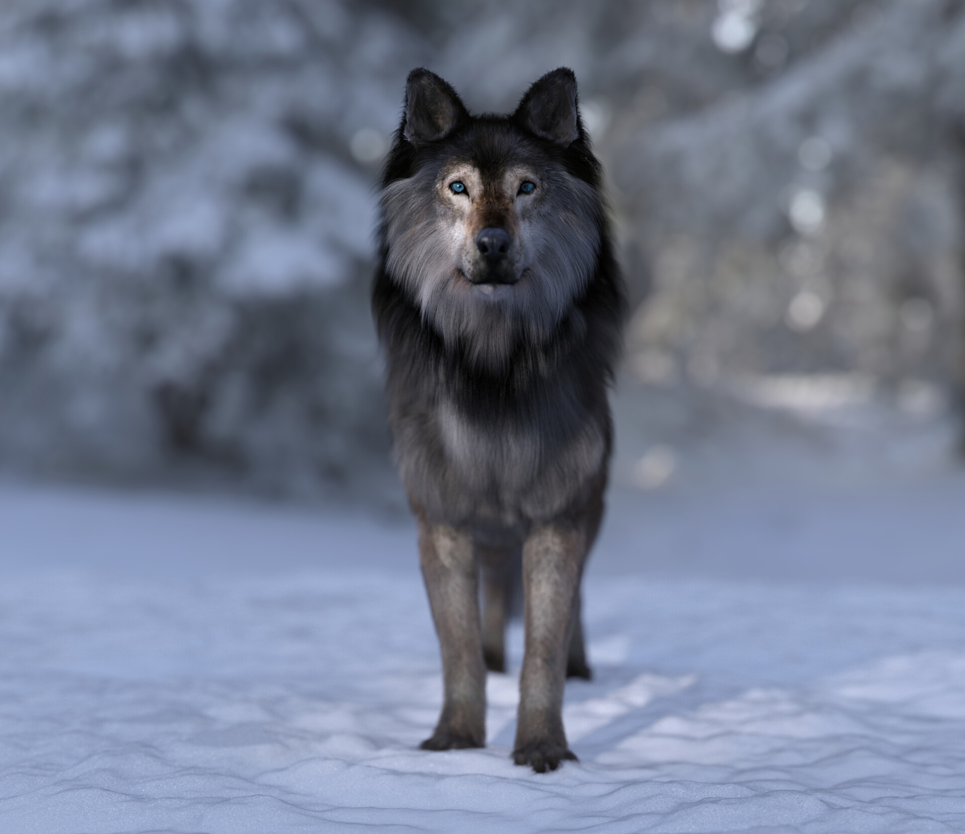 ArtStation - wolf