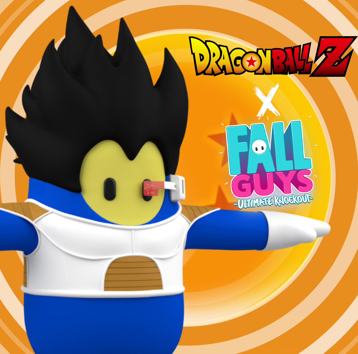 ArtStation Fall Guys x Dragon Ball