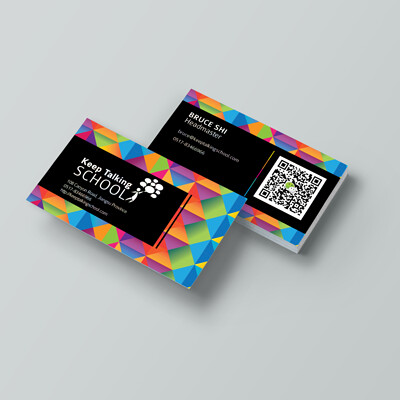 Keep Talking School - Business Card Collection