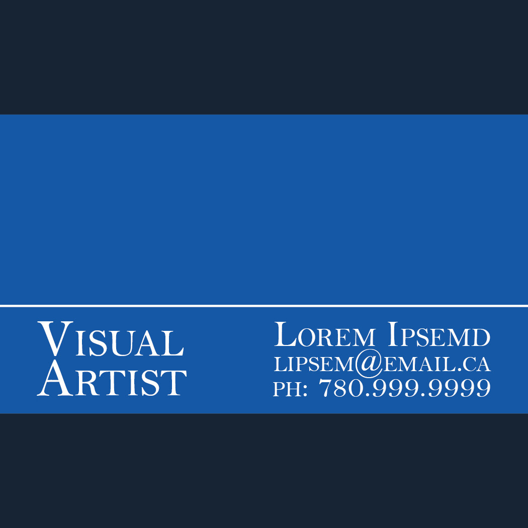 Artist Business Card Template