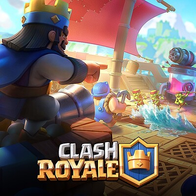 ArtStation - Clash Royale - King