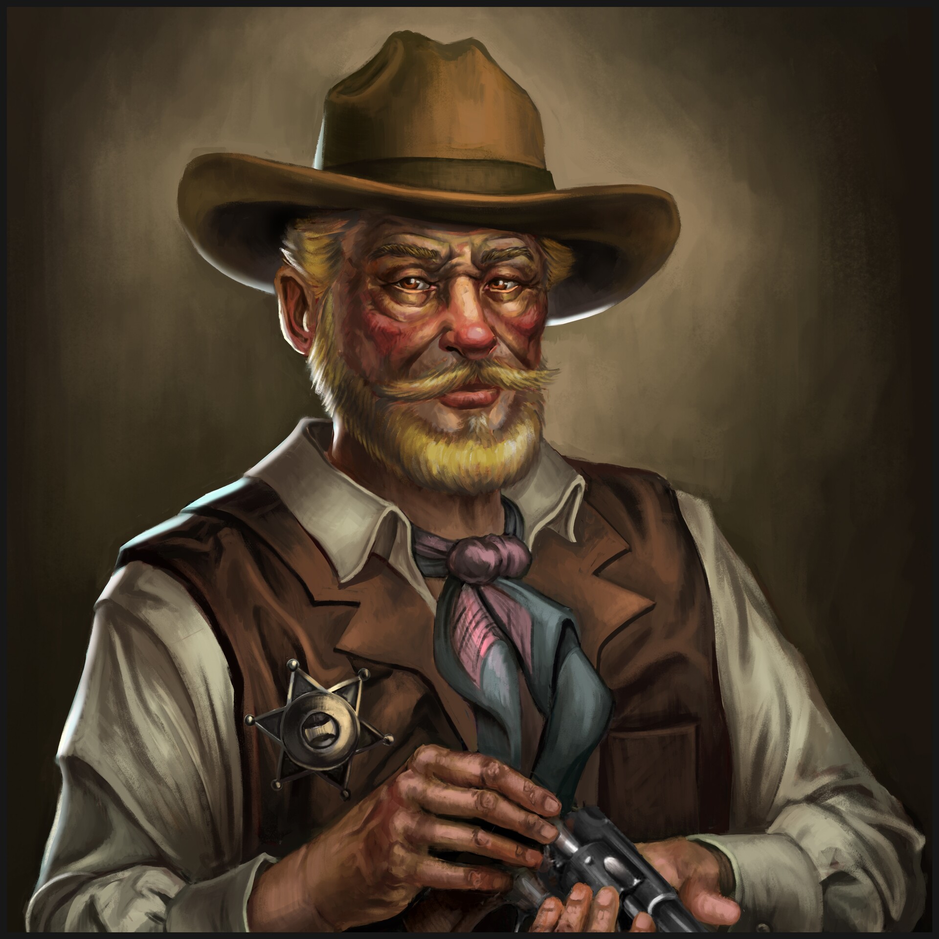 ArtStation - Sheriff of the Wild West