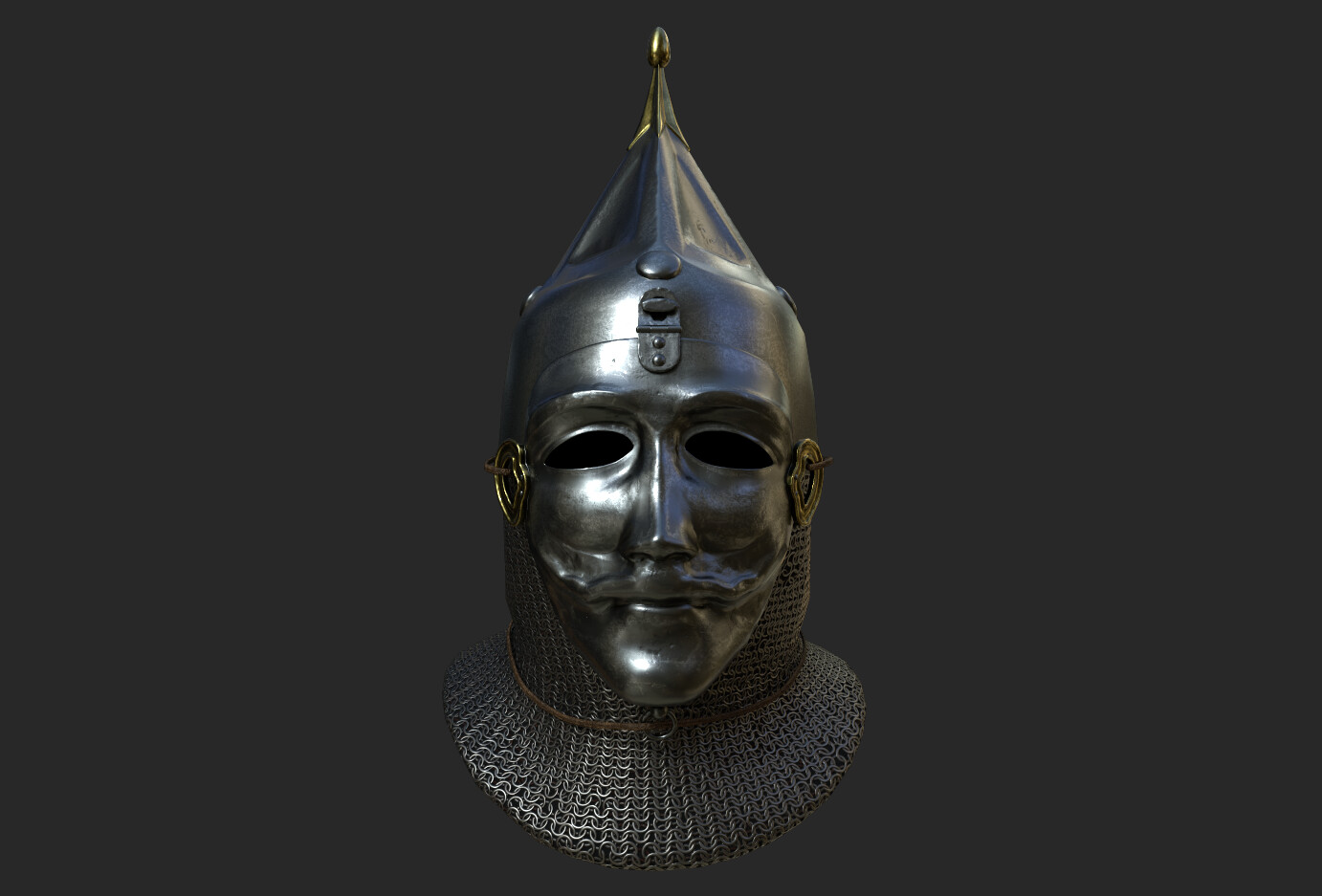 ArtStation - Cuman battle mask