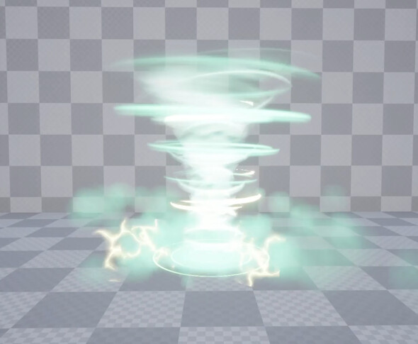 Tornado Spell VFX