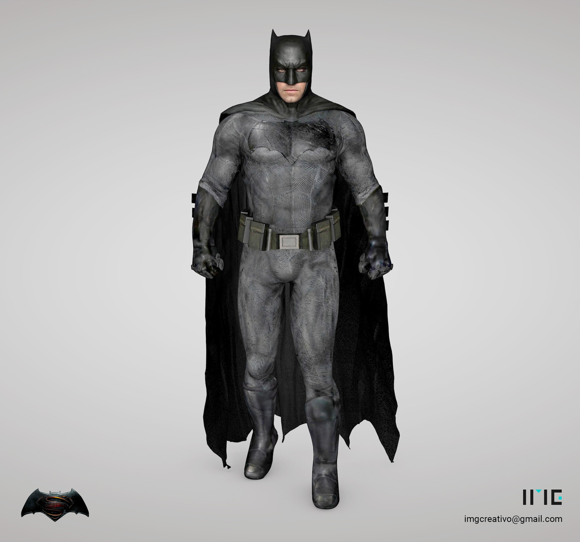 ben affleck batman costume design
