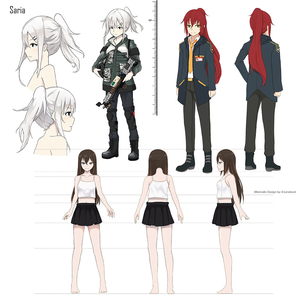 ArtStation  Anime Male Character Design