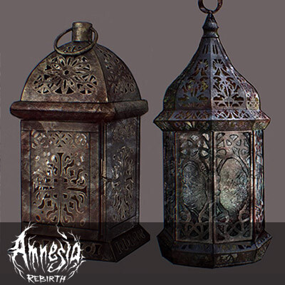 Amnesia Rebirth Props: Various Furniture Props, Lamps etc