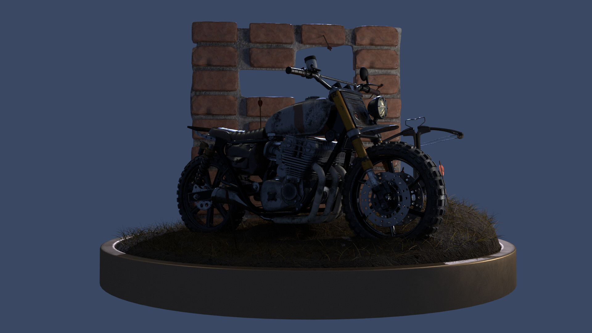 Artstation Walking Dead Daryl S Bike Hyun An Hyun An