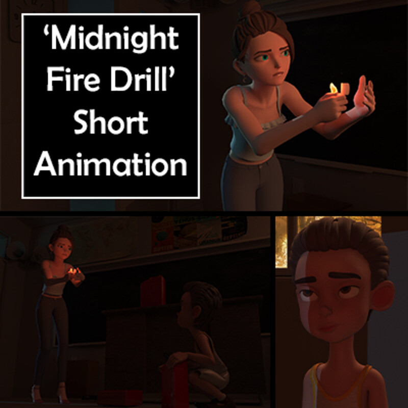 Midnight Fire Drill | Short Animation