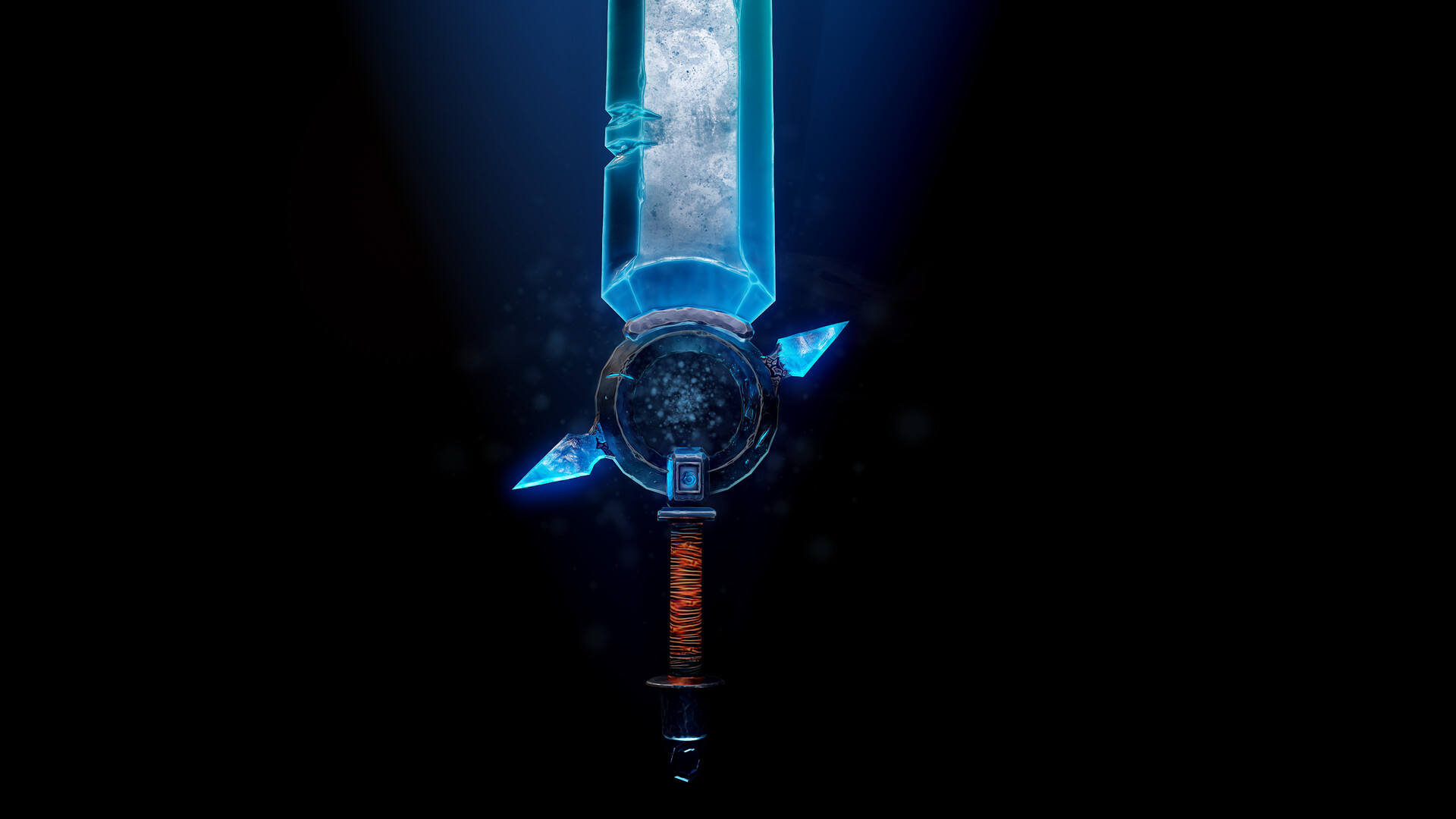 ArtStation - Stylized Crystal Greatsword