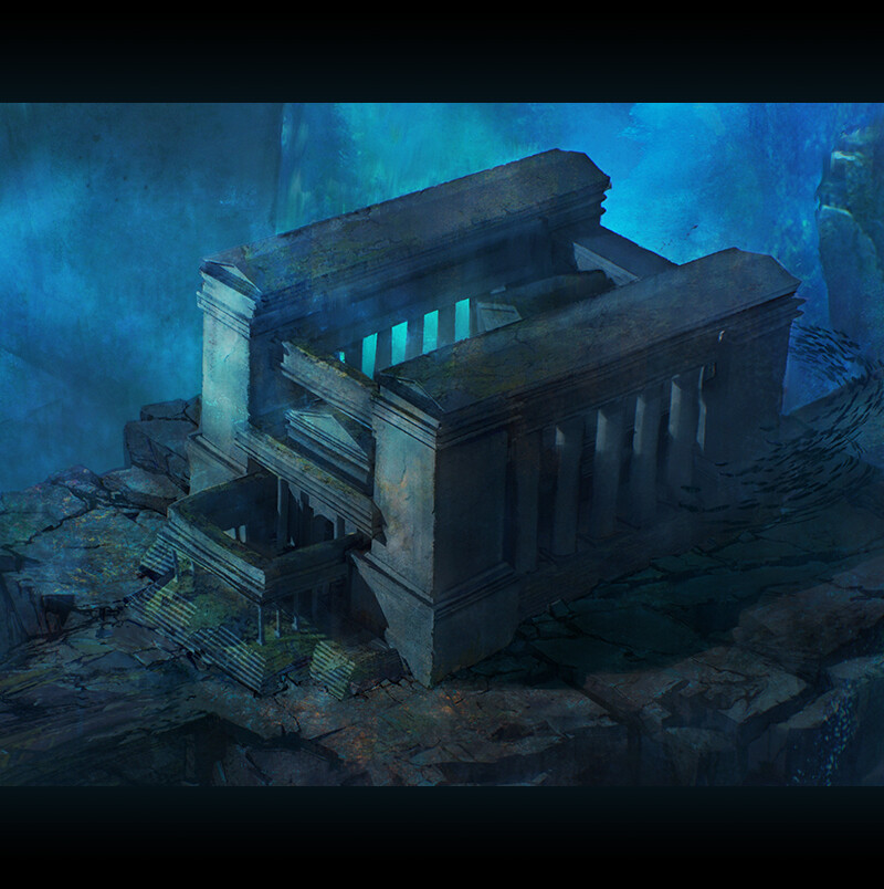 ArtStation - Deep Sea Ruins