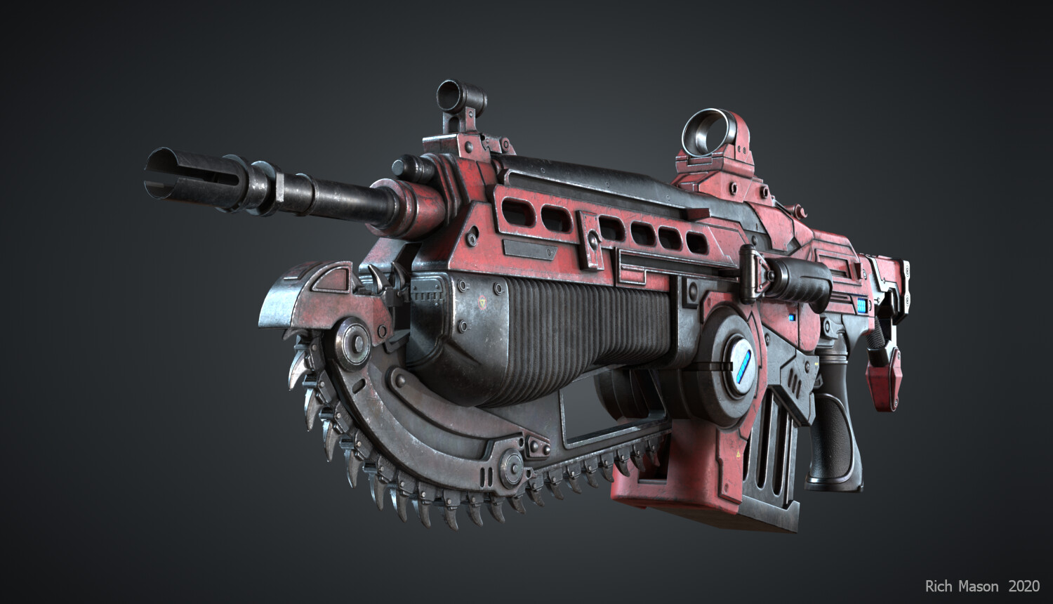 ArtStation Gears of War Lancer