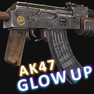 AK47 Glow Up - Rust