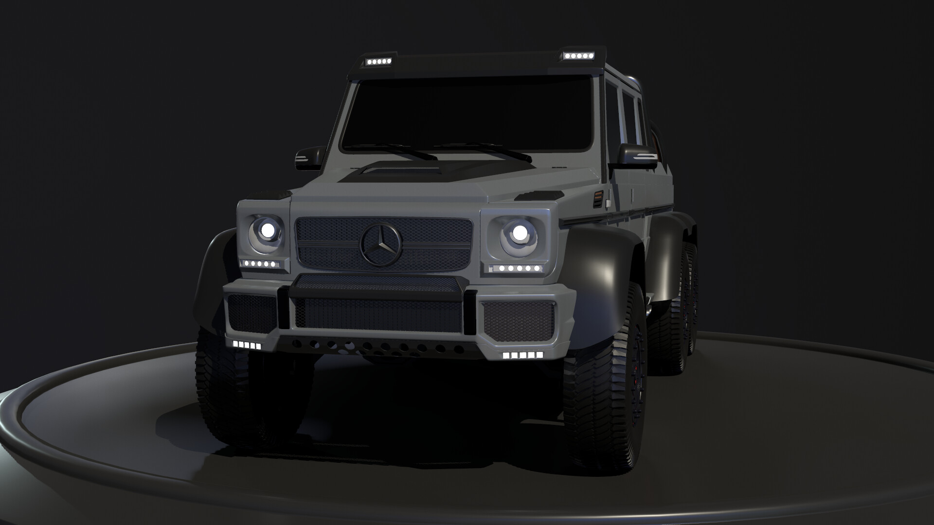 ArtStation - Mercedes-Benz G 63 AMG 6x6