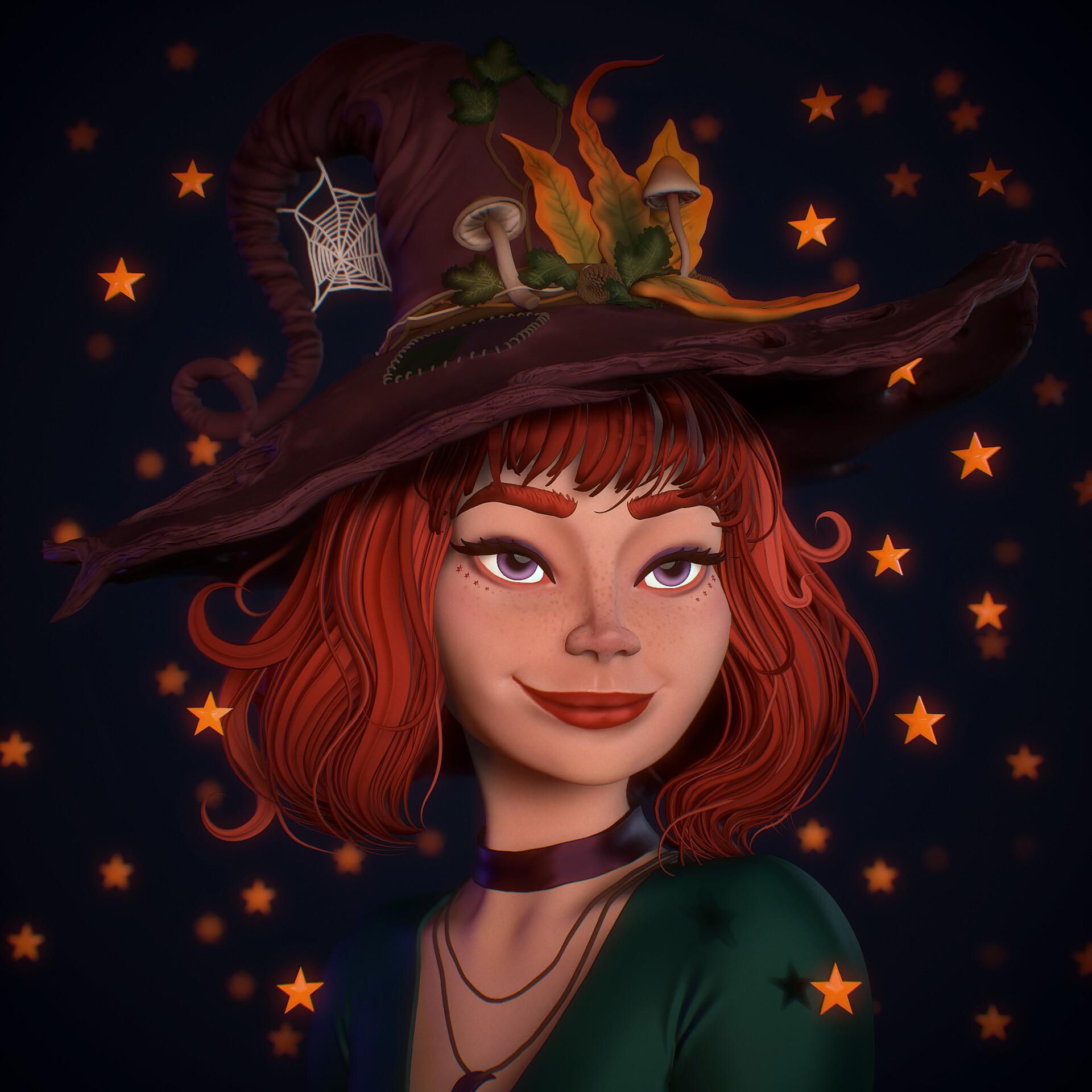 ArtStation - 🎃Dreamy Witch 🎃