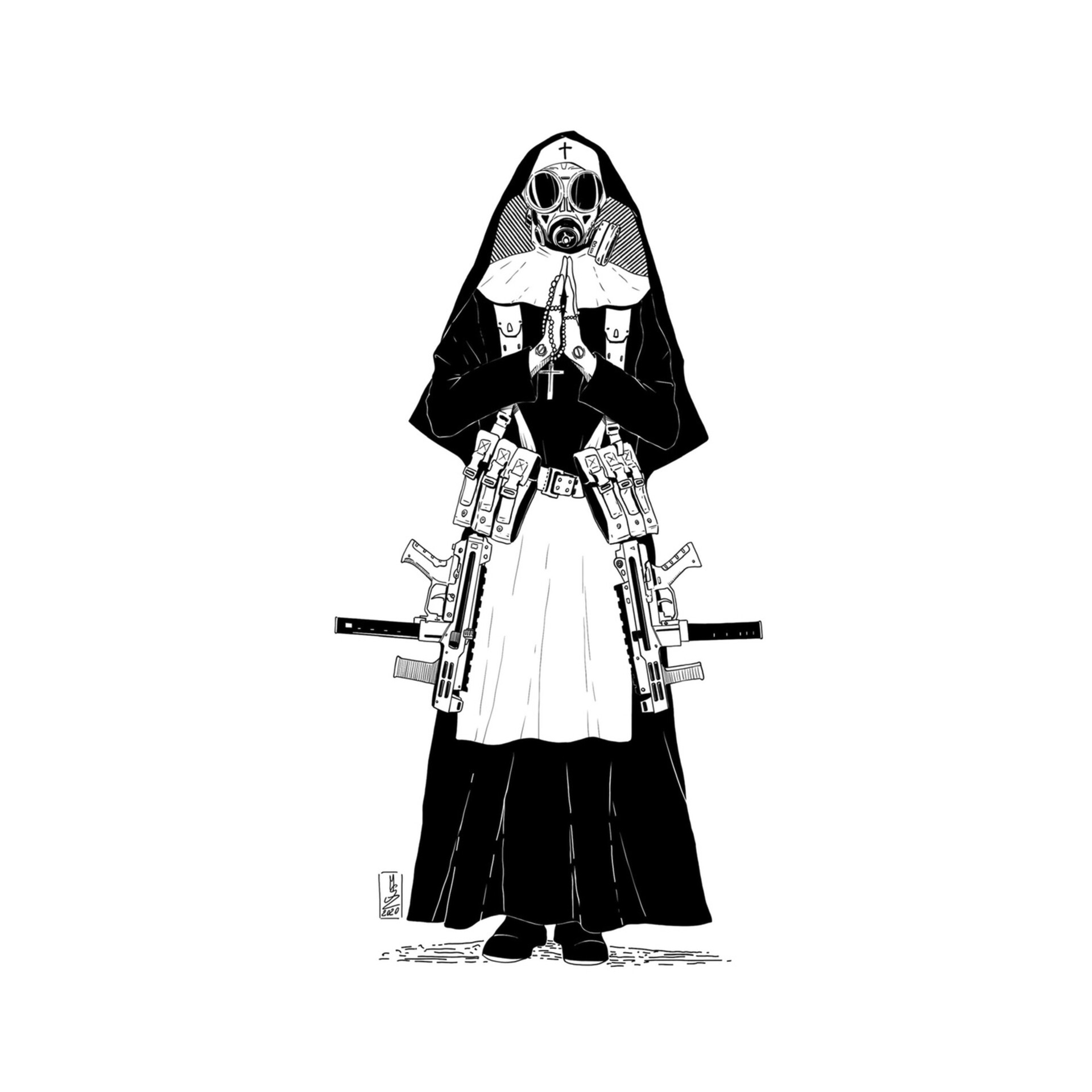 ArtStation - Cocinera Nun Cocinera Nun, Mk Sucharski-Żórawowicz