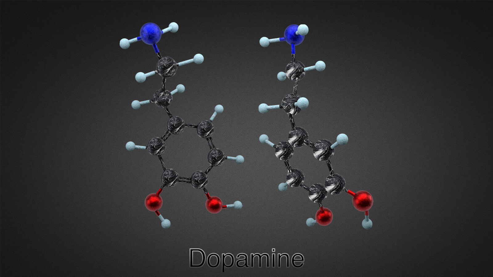Dopamine Molecule 
