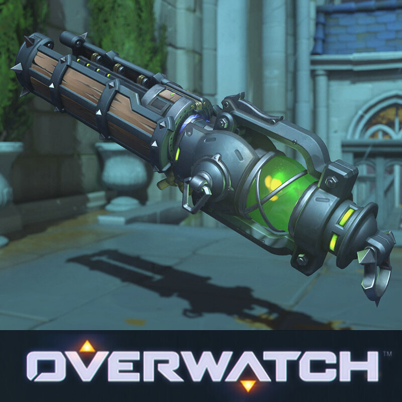 ArtStation OVERWATCH Winston 'Werewolf' Weapon Skin