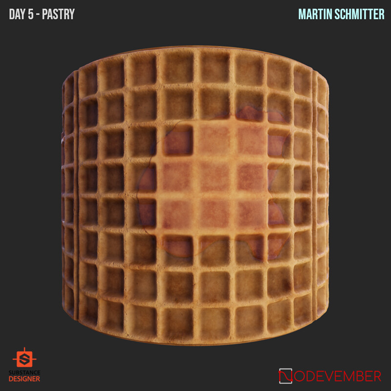 Nodevember 2020 - Day 5 - Pastry  (Waffle)