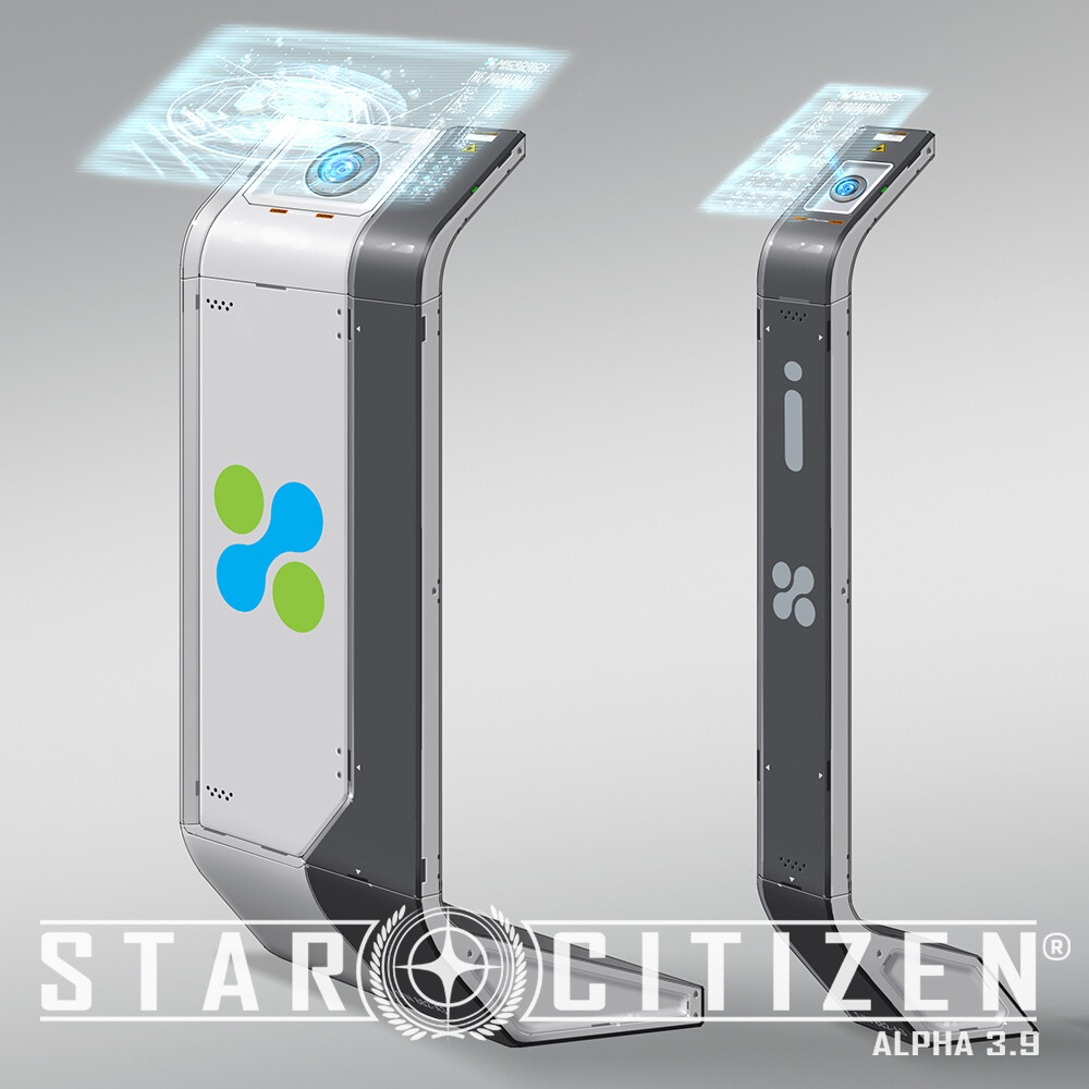 Star Citizen - Info Terminals and Kiosk