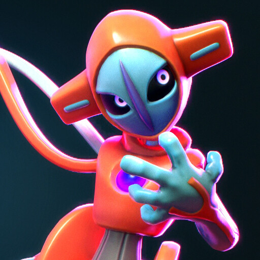 ArtStation - Deoxys Pokemon Fanart