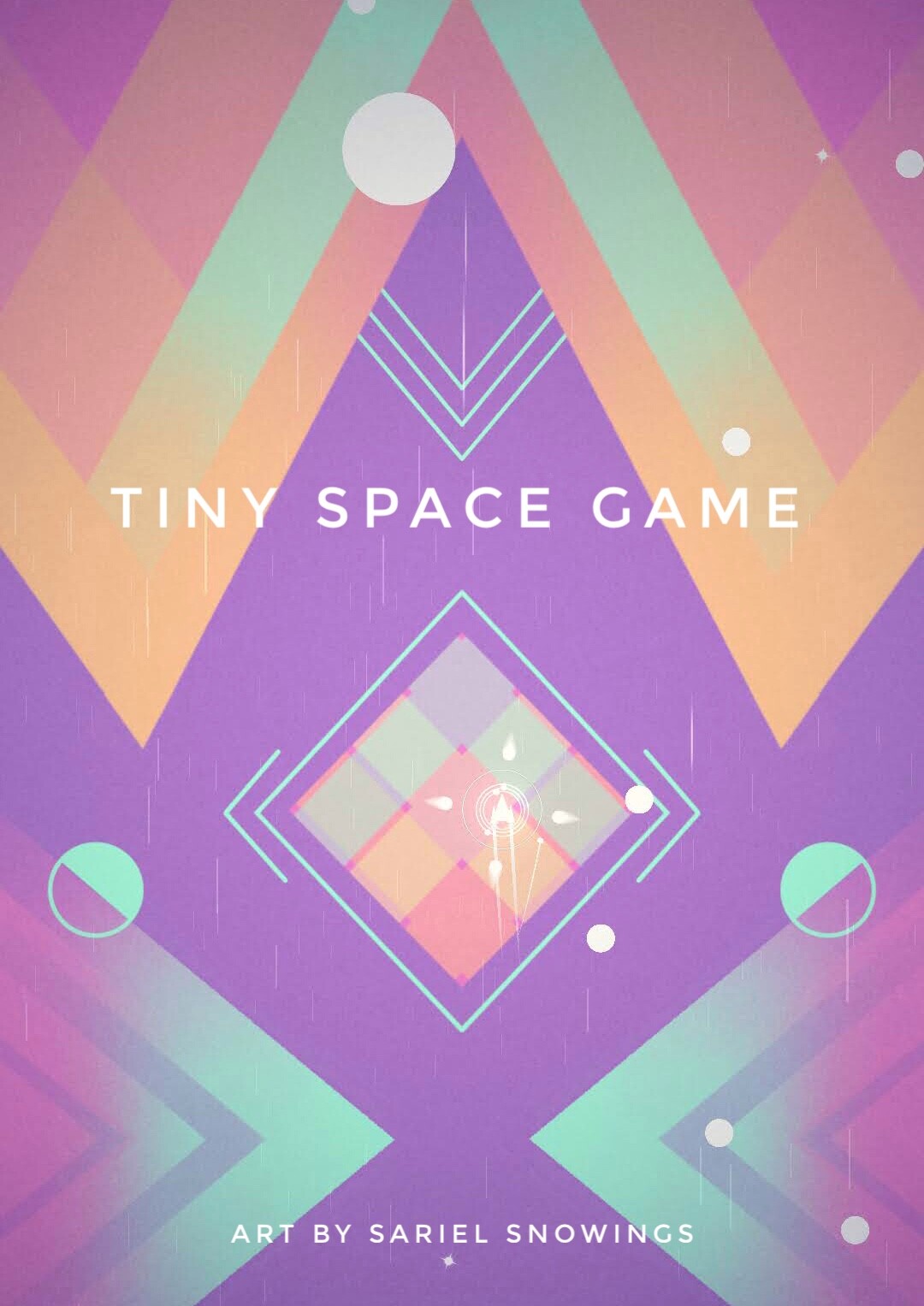 “Tiny Space Game” (prototype) - video game art