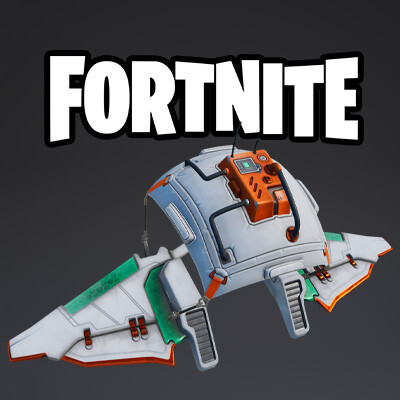 ArtStation - Fortnite - Star Strider Glider