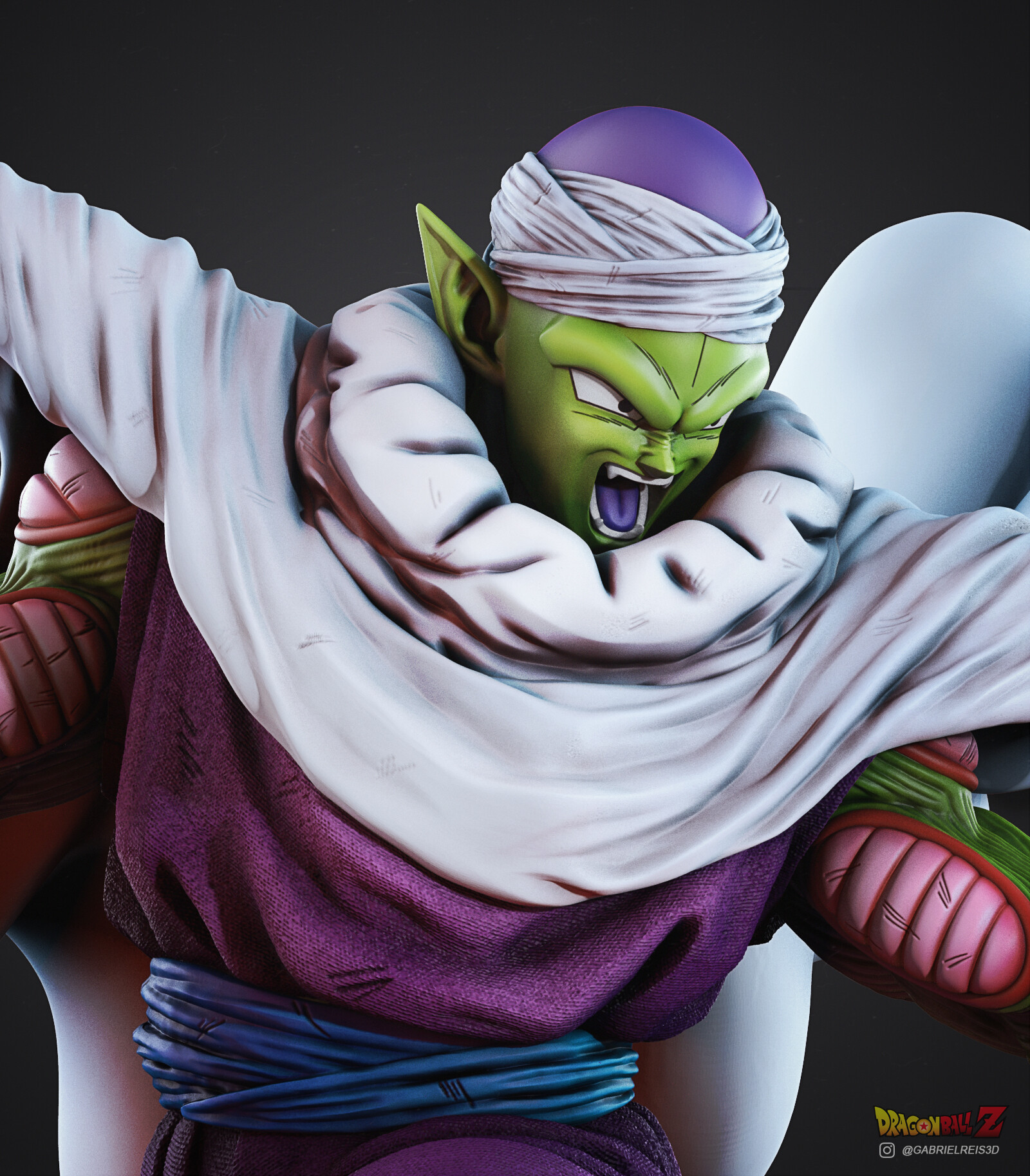 ArtStation - Piccolo Fan Art - Dragon Ball Z