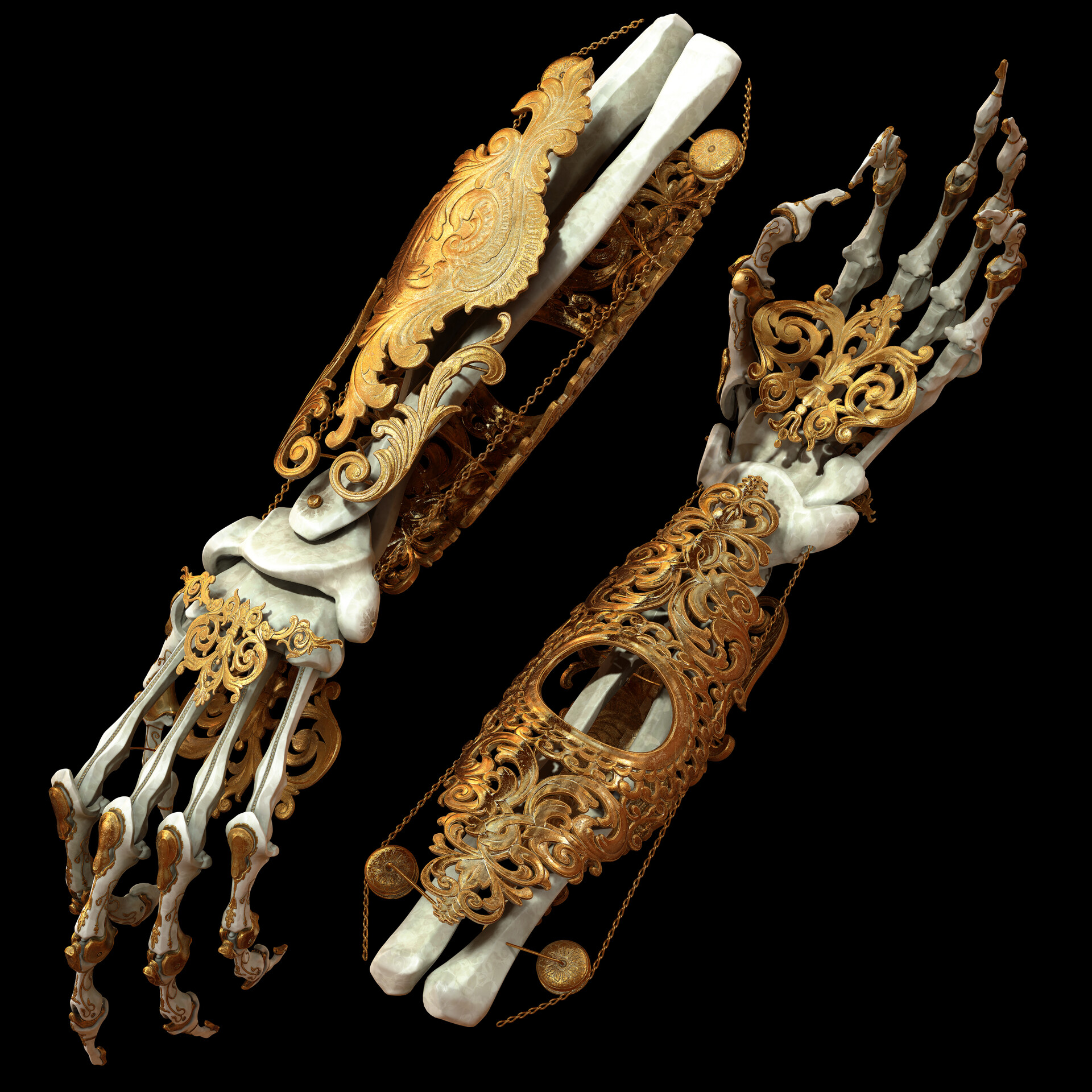 ArtStation DecoPunk Mechanical Arm