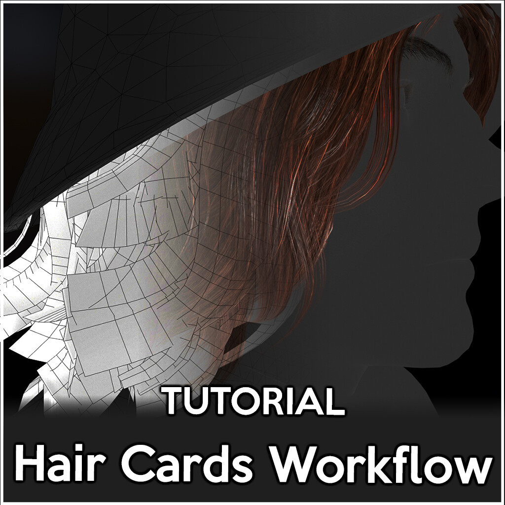 ArtStation - Real-Time Hair Cards + Wind Breakdown