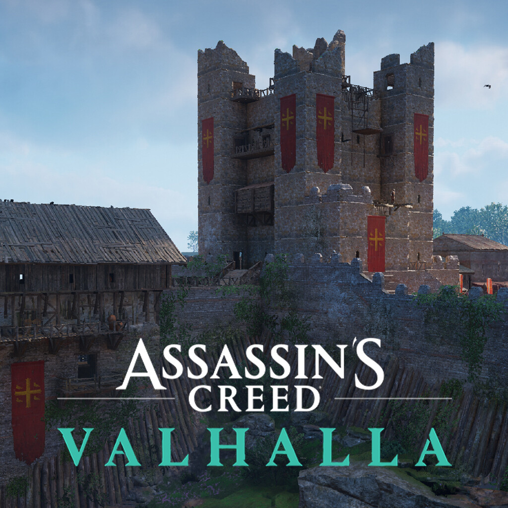 Artstation - Assassin's Creed Valhalla - Rouecistre Fortress (assault)