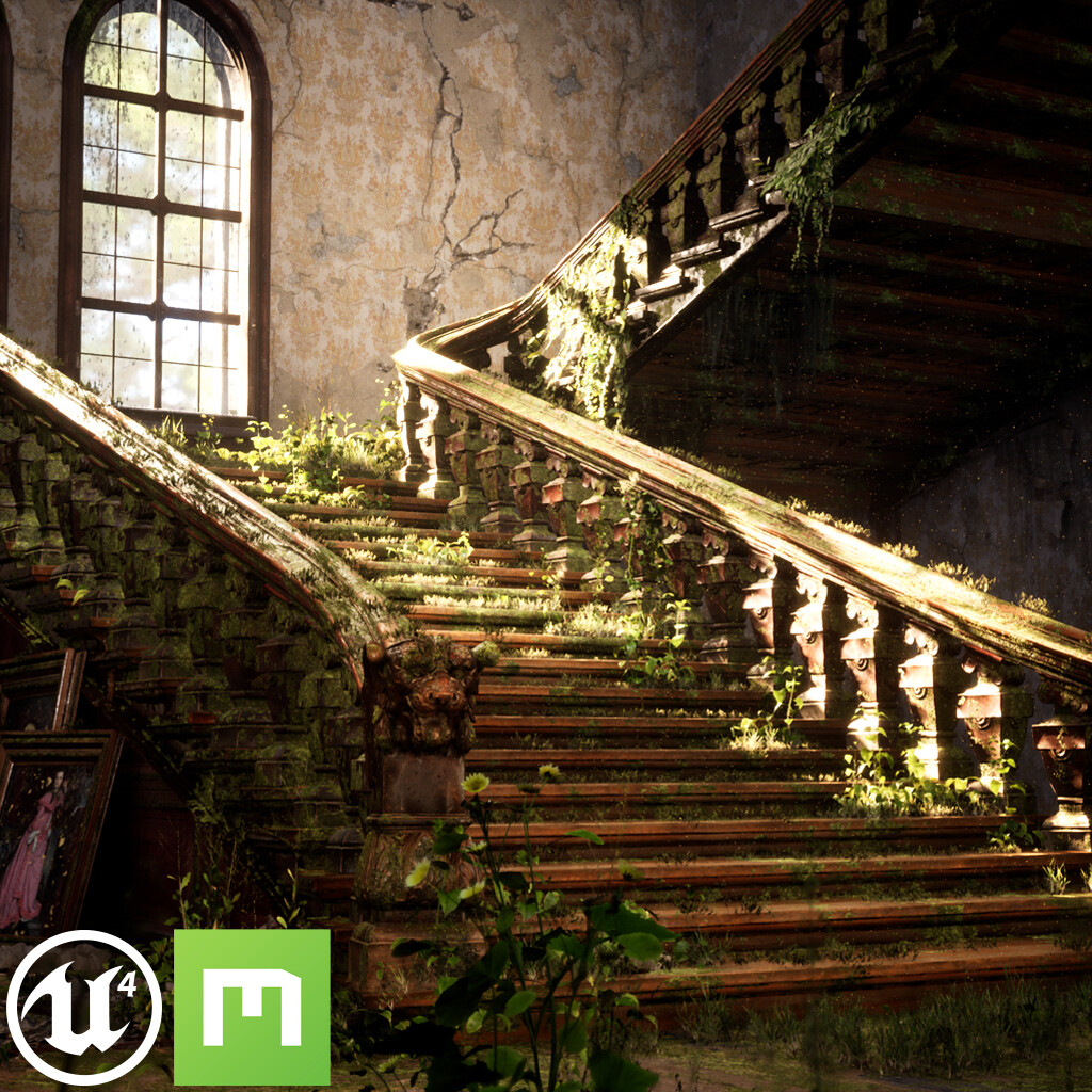 Abandoned Manor House - Unreal Engine 4