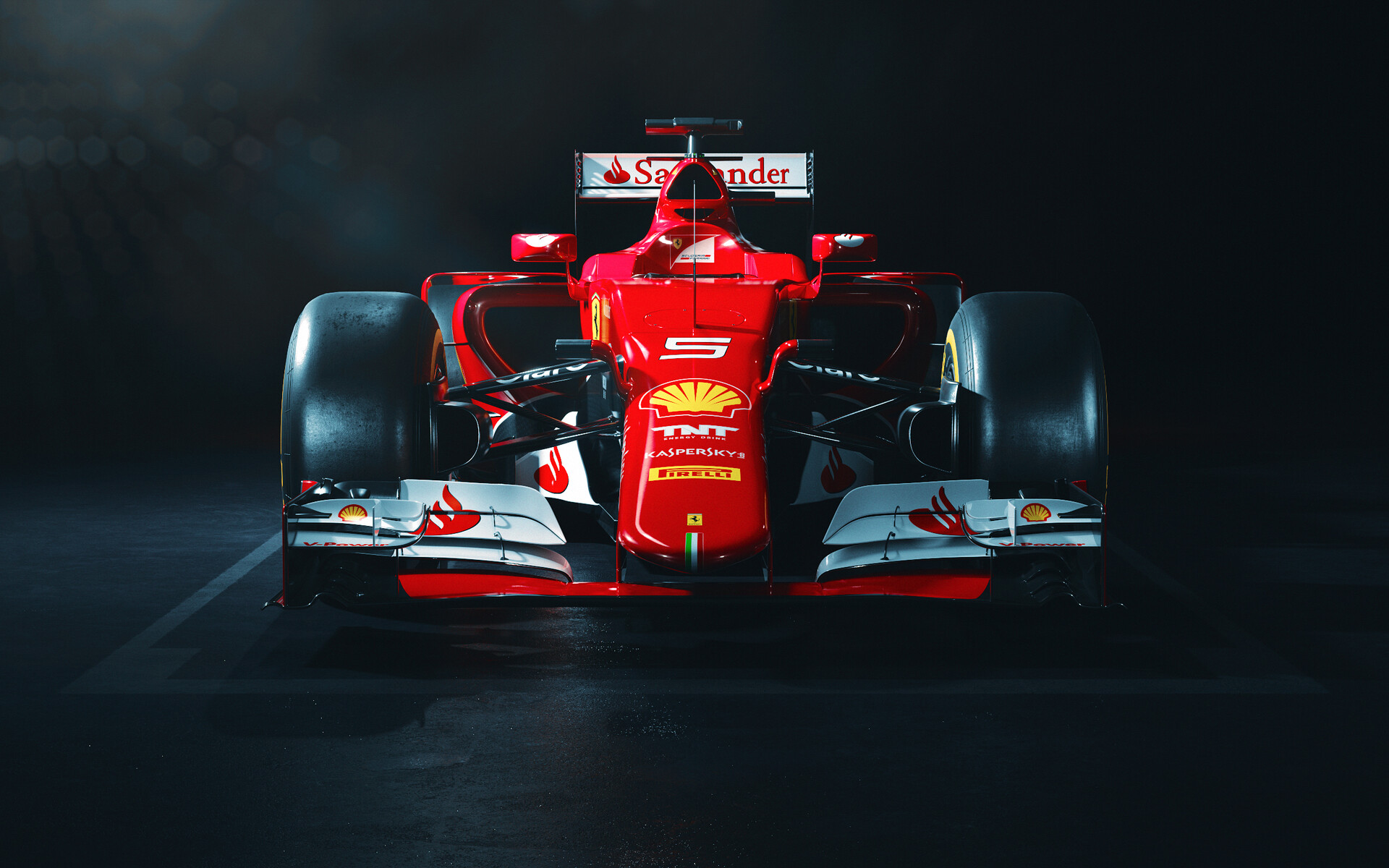 ArtStation - Ferrari SF15-T CGI