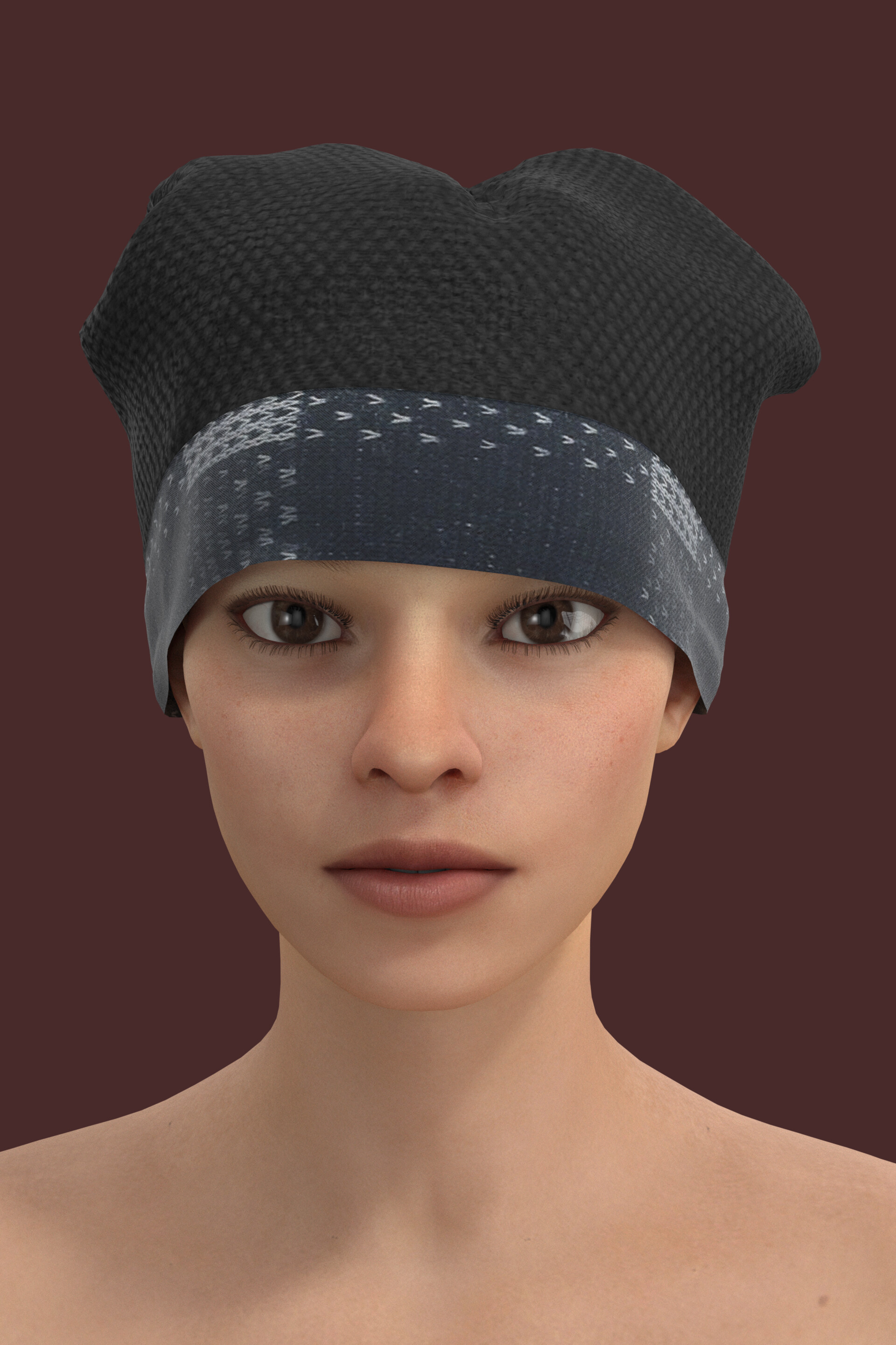 ArtStation Beanie Hat (and the differences between CLO and MD)