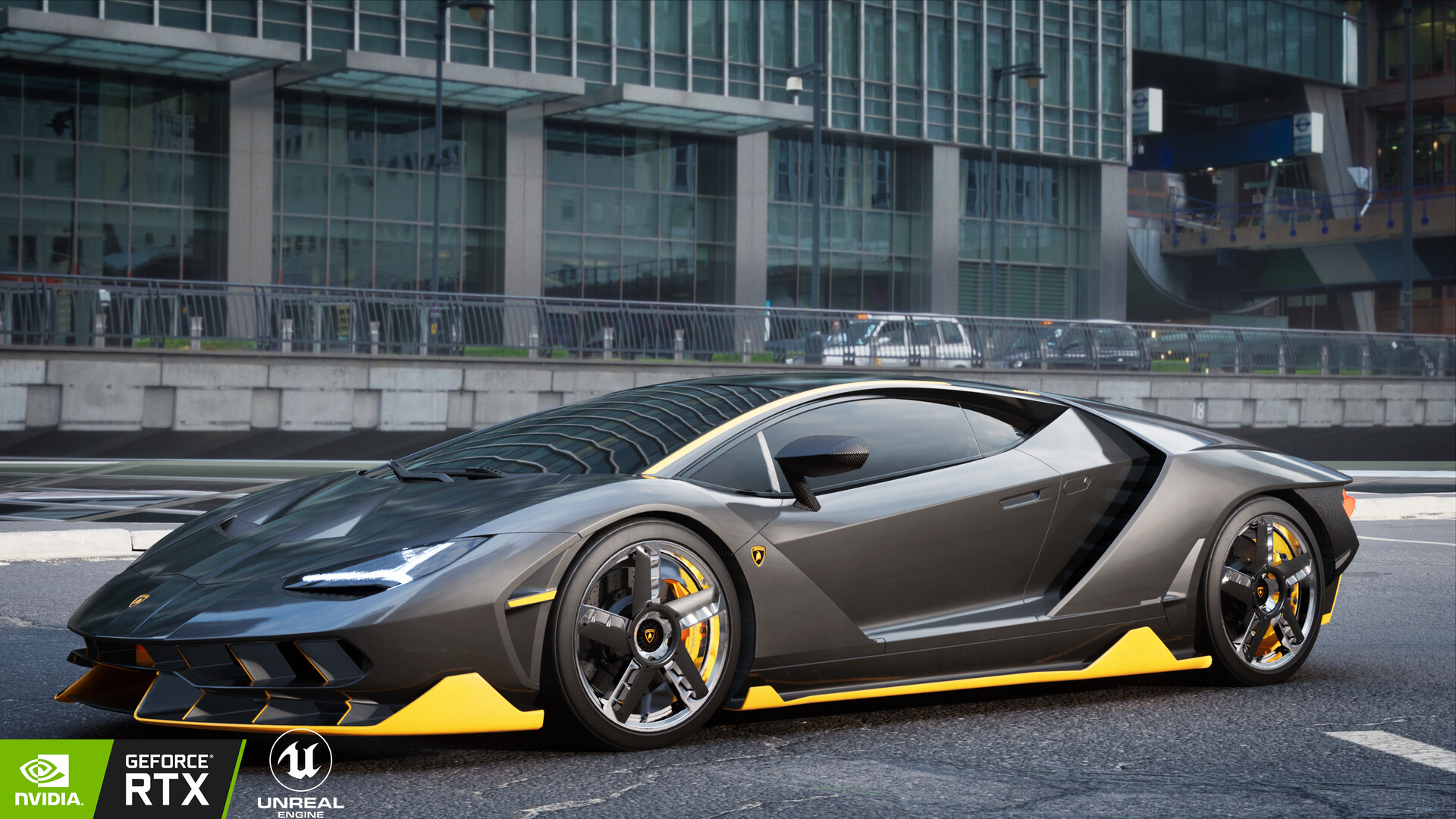 ArtStation - Lamborghini centenario UE4 RTX Test