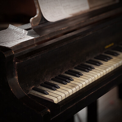 ArtStation - Grand Piano