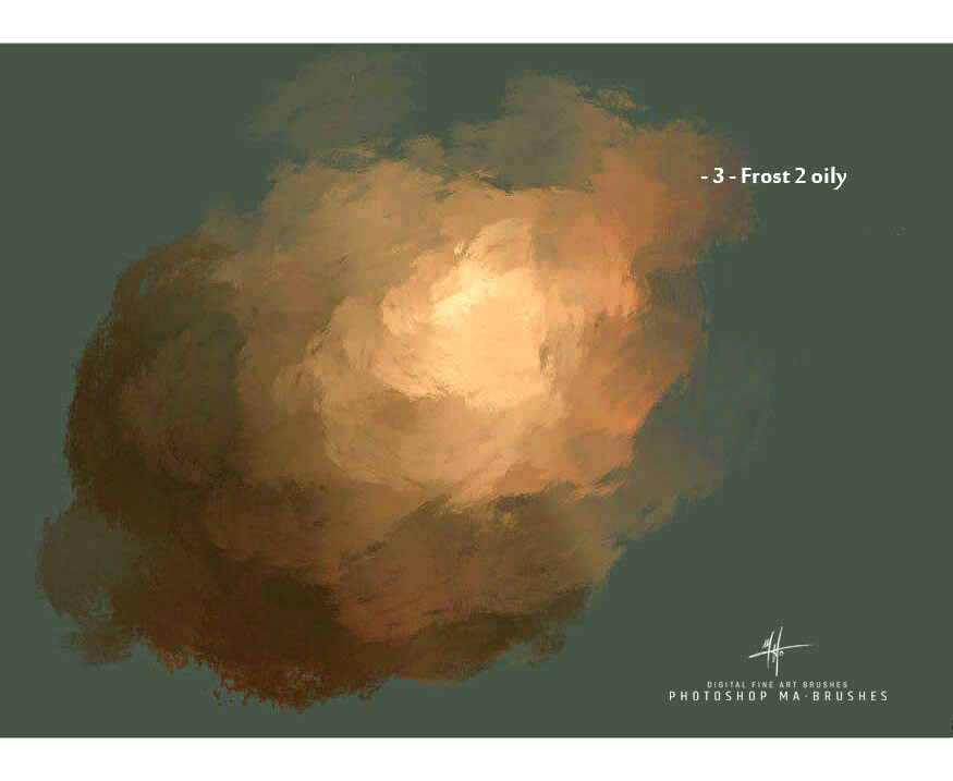 Stunning Oily Portrait Brushes - Traditional Painterly Style