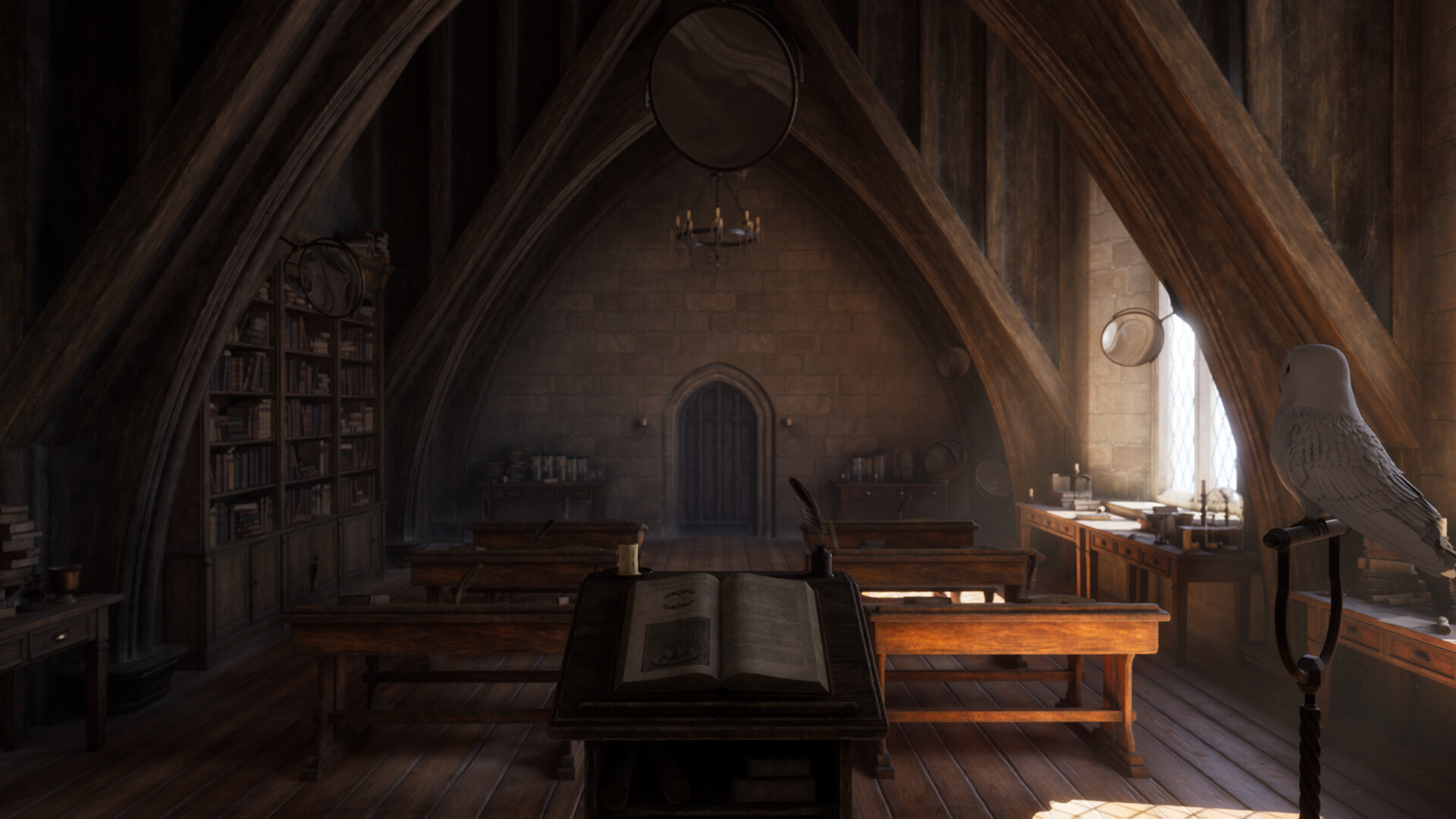 ArtStation - Game Production Tutorial: Magical Classroom Scene Creating ...