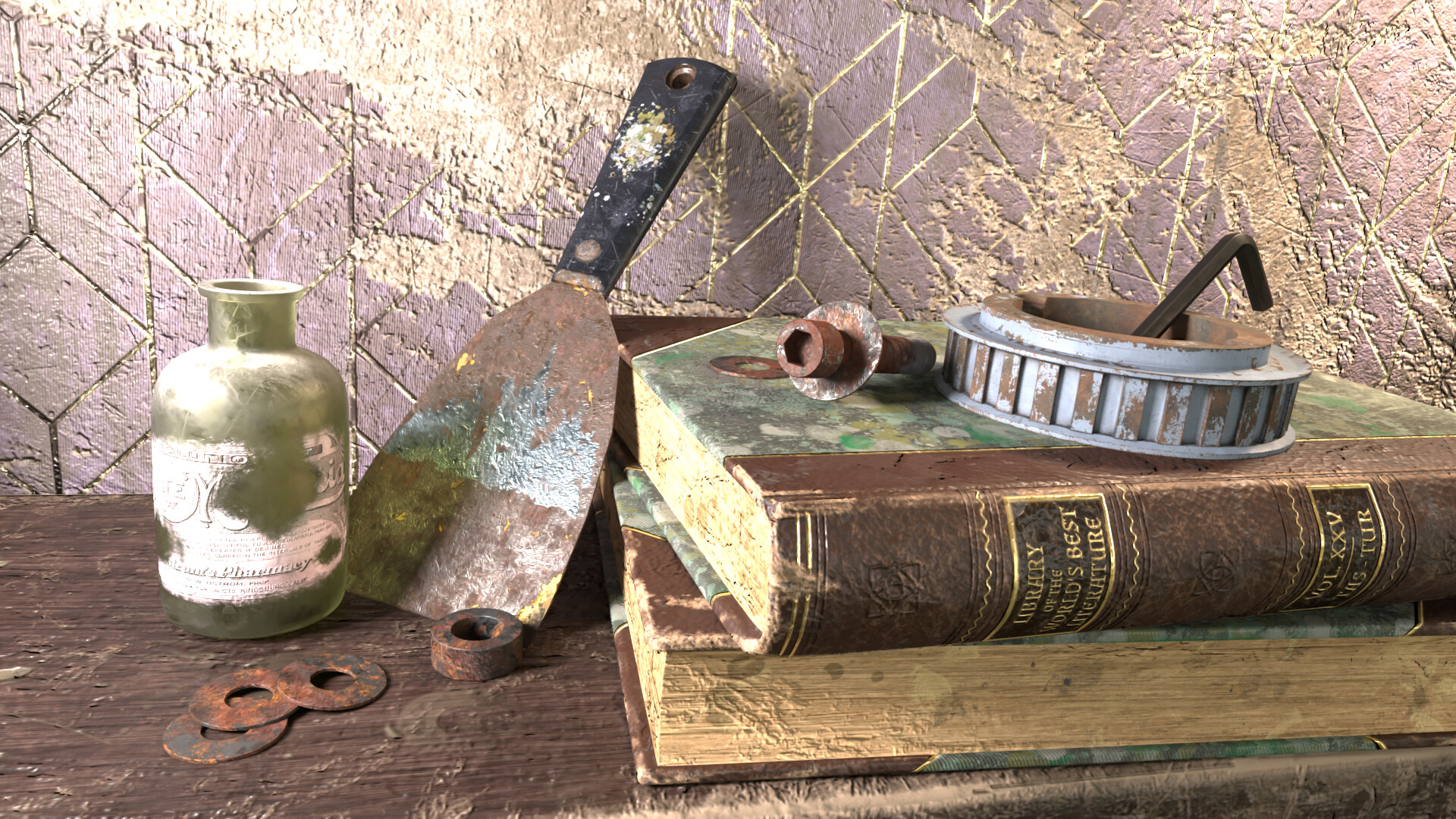 ArtStation - Rendered Props in Environments